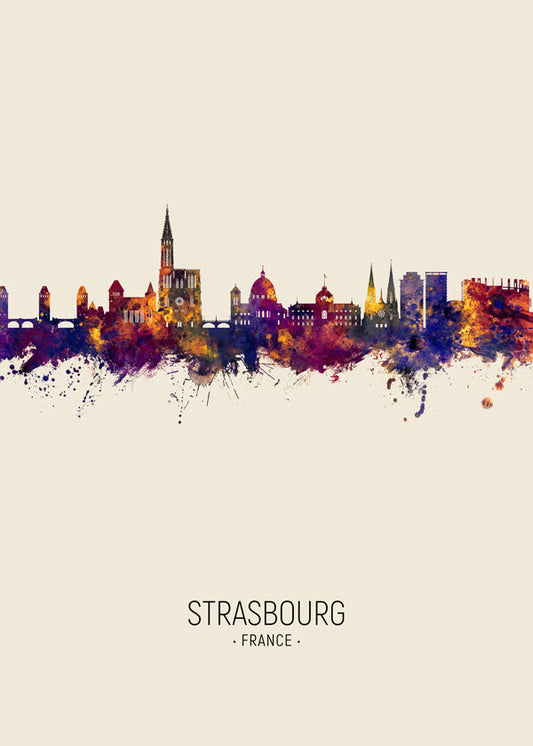 Strasbourg Skyline beige