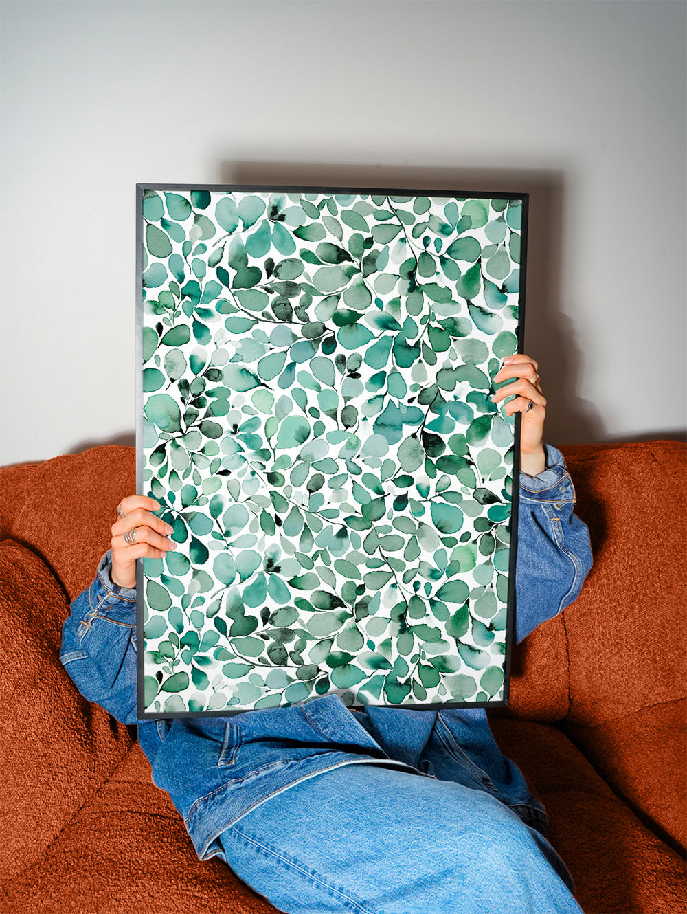 Leaffy Eucalyptus Green