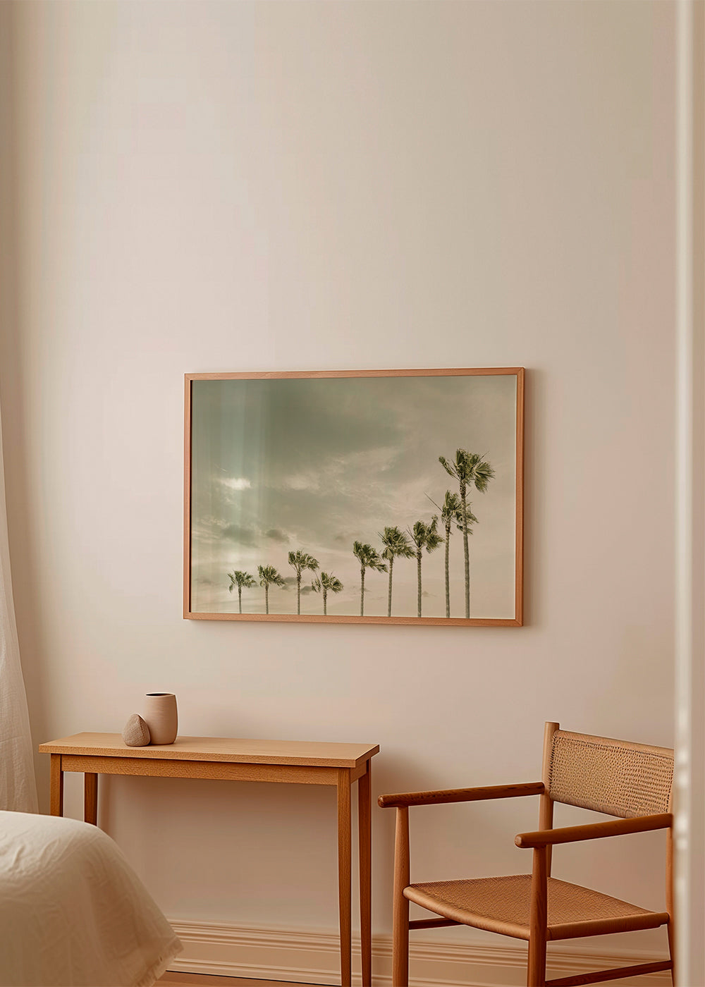 Vintage Coastal Palm Trees