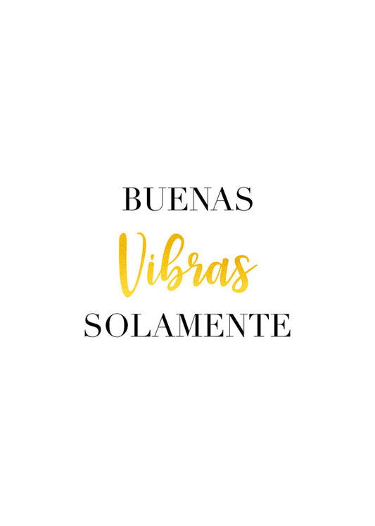 Buenas Vibras