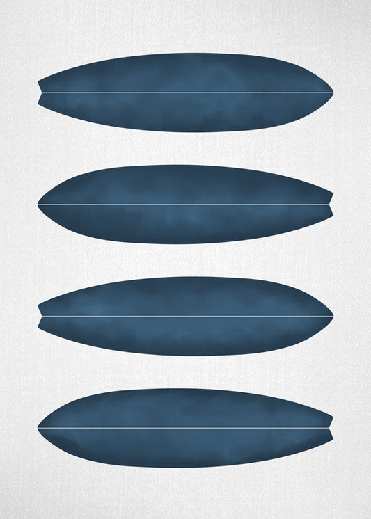 Surfboard in Navy
