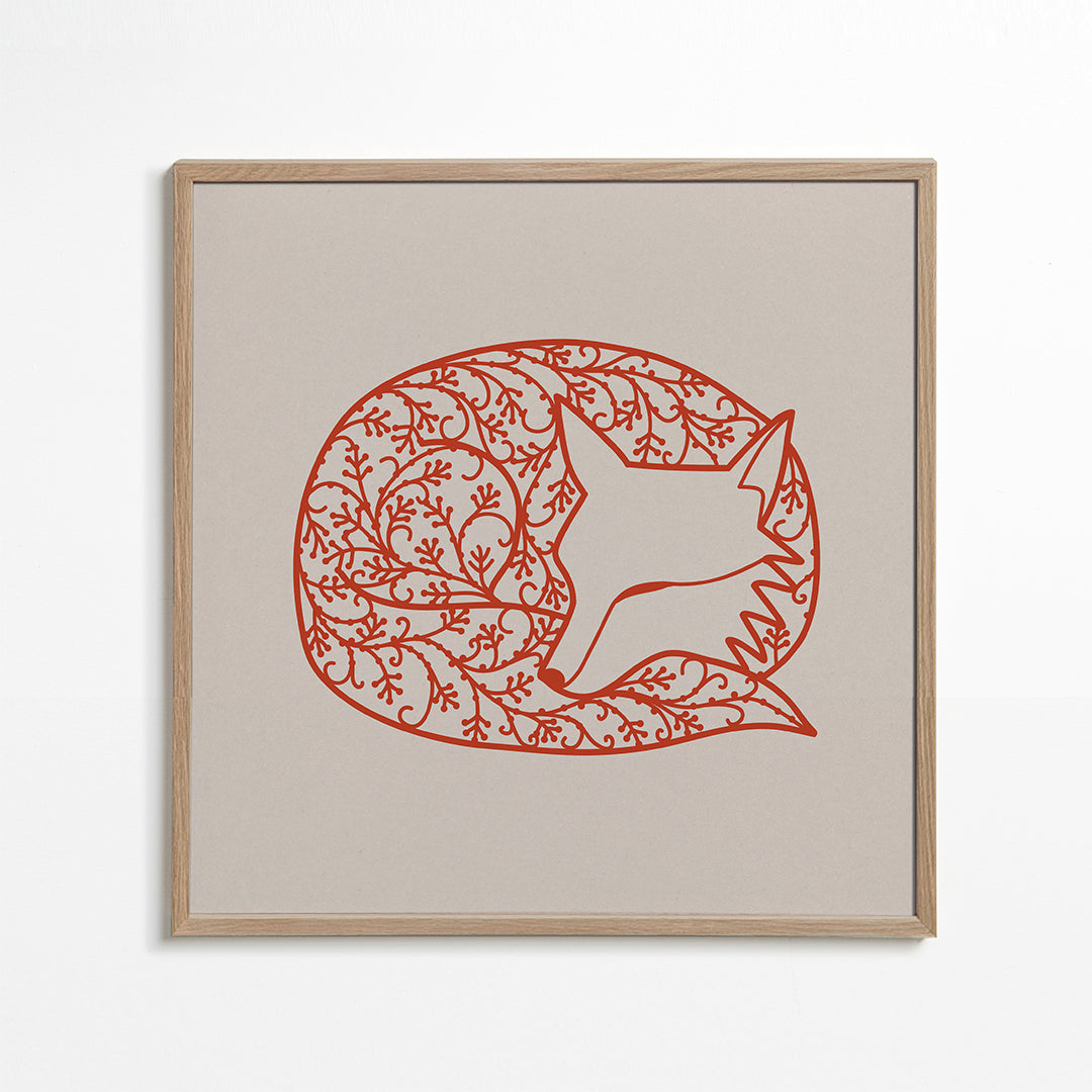 Sleeping Fox