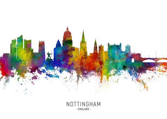 Nottingham Skyline multicolor