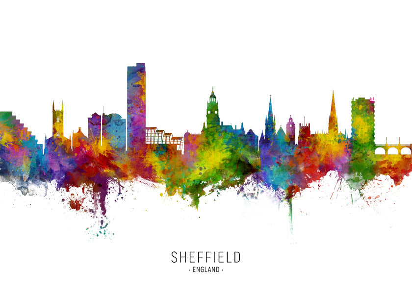 Sheffield Skyline multicolor