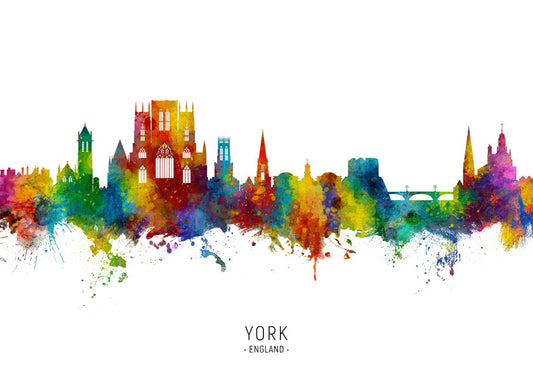 York Skyline multicolor