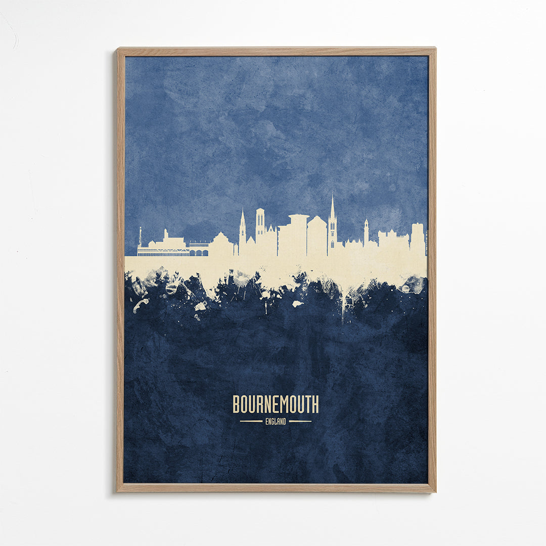 Bournemouth Skyline blue
