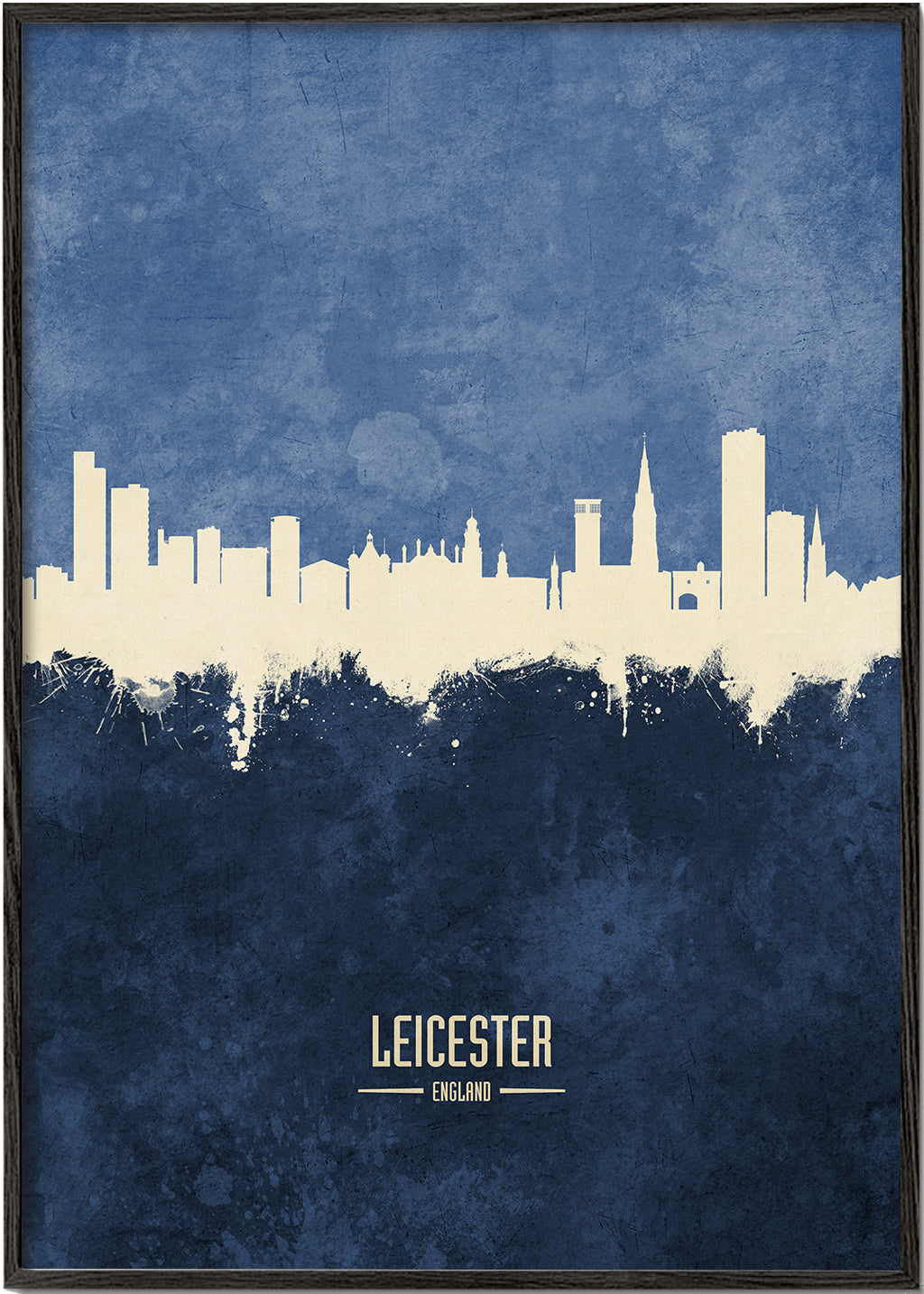 Leicester Skyline blue