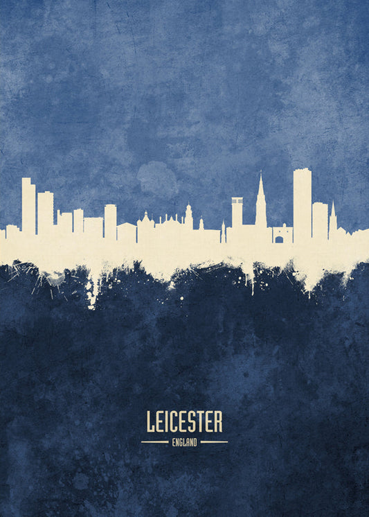 Leicester Skyline blue