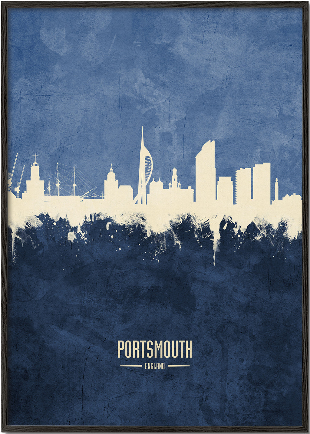 Portsmouth Skyline blue