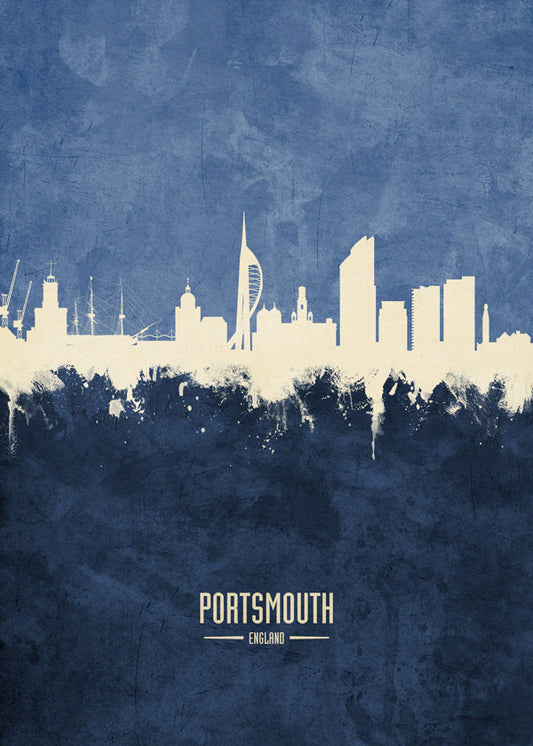 Portsmouth Skyline blue