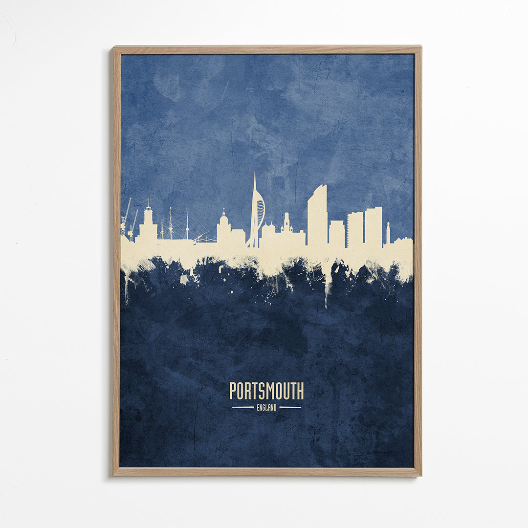 Portsmouth Skyline blue