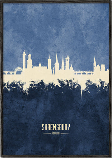 Shrewsbury Skyline blue