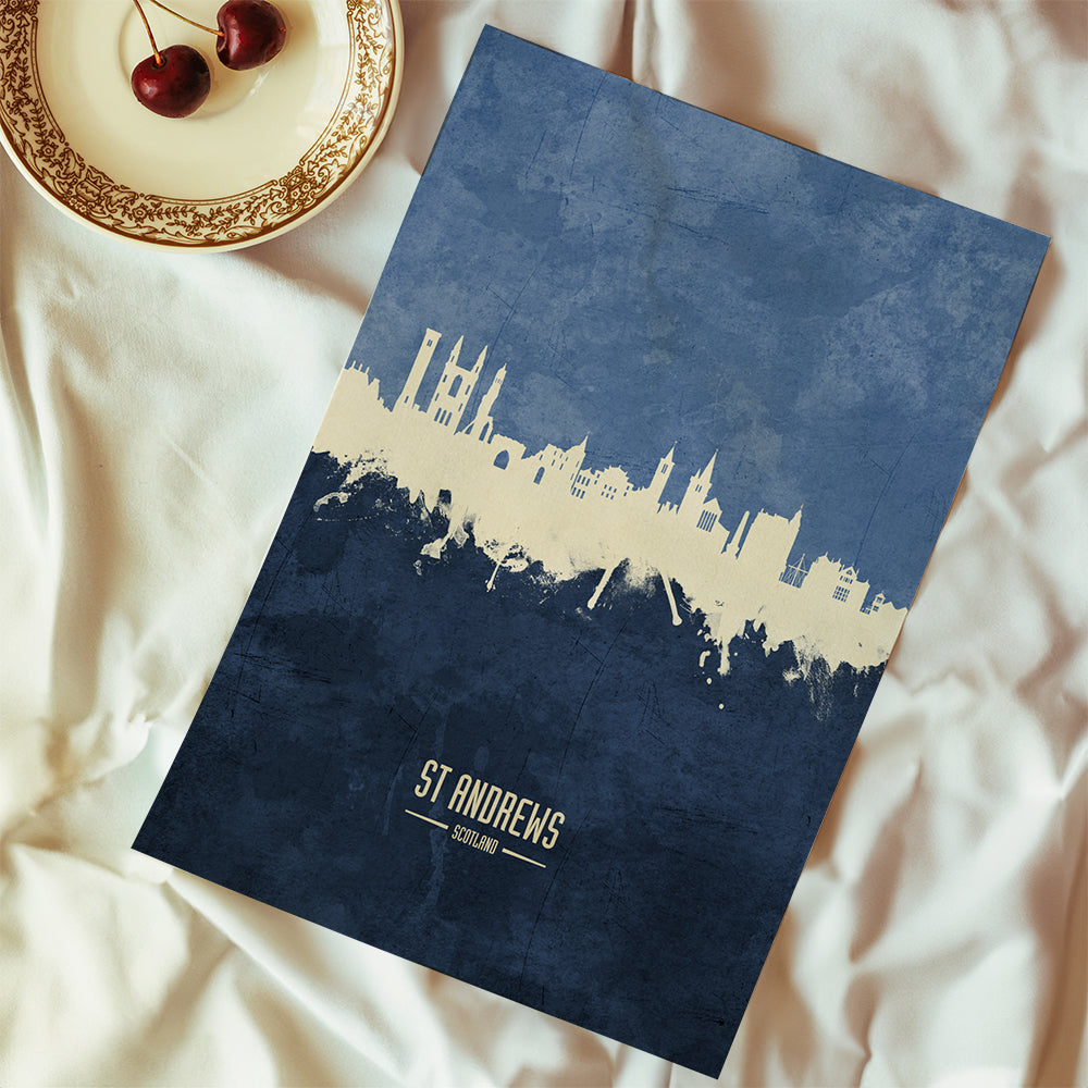 St Andrews Skyline blue