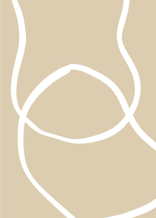 Beige Lines 04 - 1x Studio