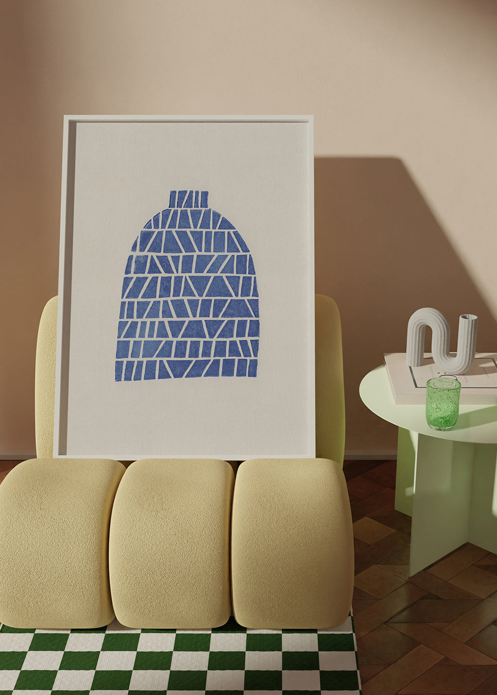 Linocut Vase #5 - Alisa Galitsyna