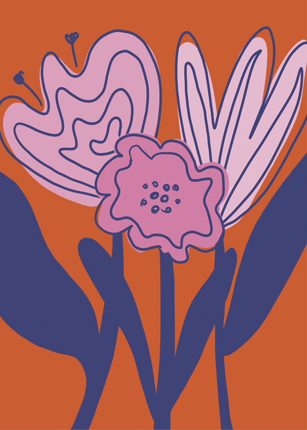 Abstract Flowers - Athene Fritsch