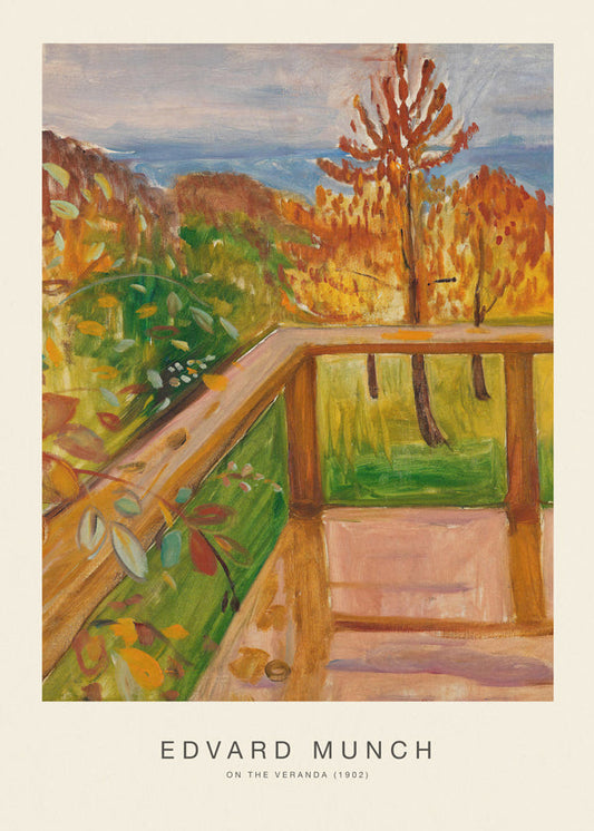 On the Veranda (Special Edition) - Edvard Munch