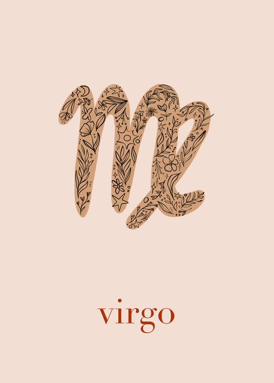 Floral Blush Virgo