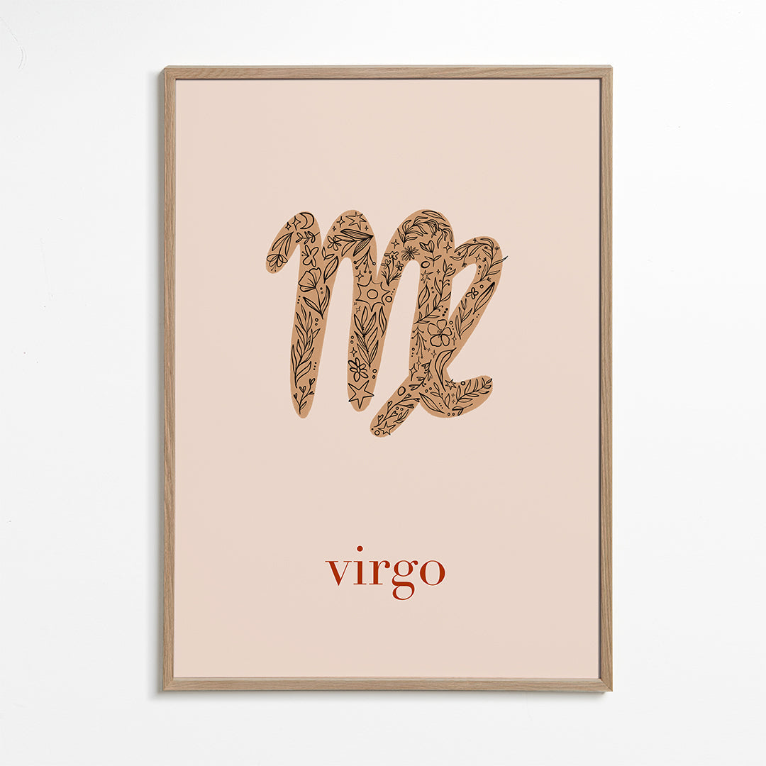 Floral Blush Virgo