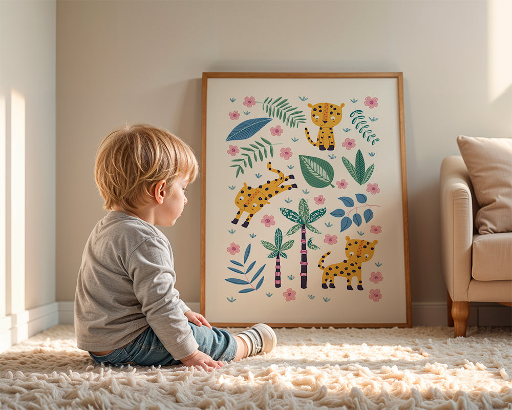 Cheetahs kids print