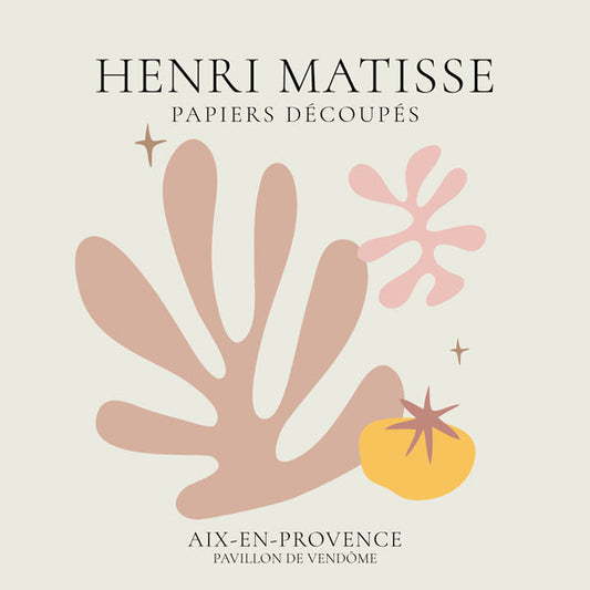 Henri Matisse aix en provence PAPIER DeCOUPe III