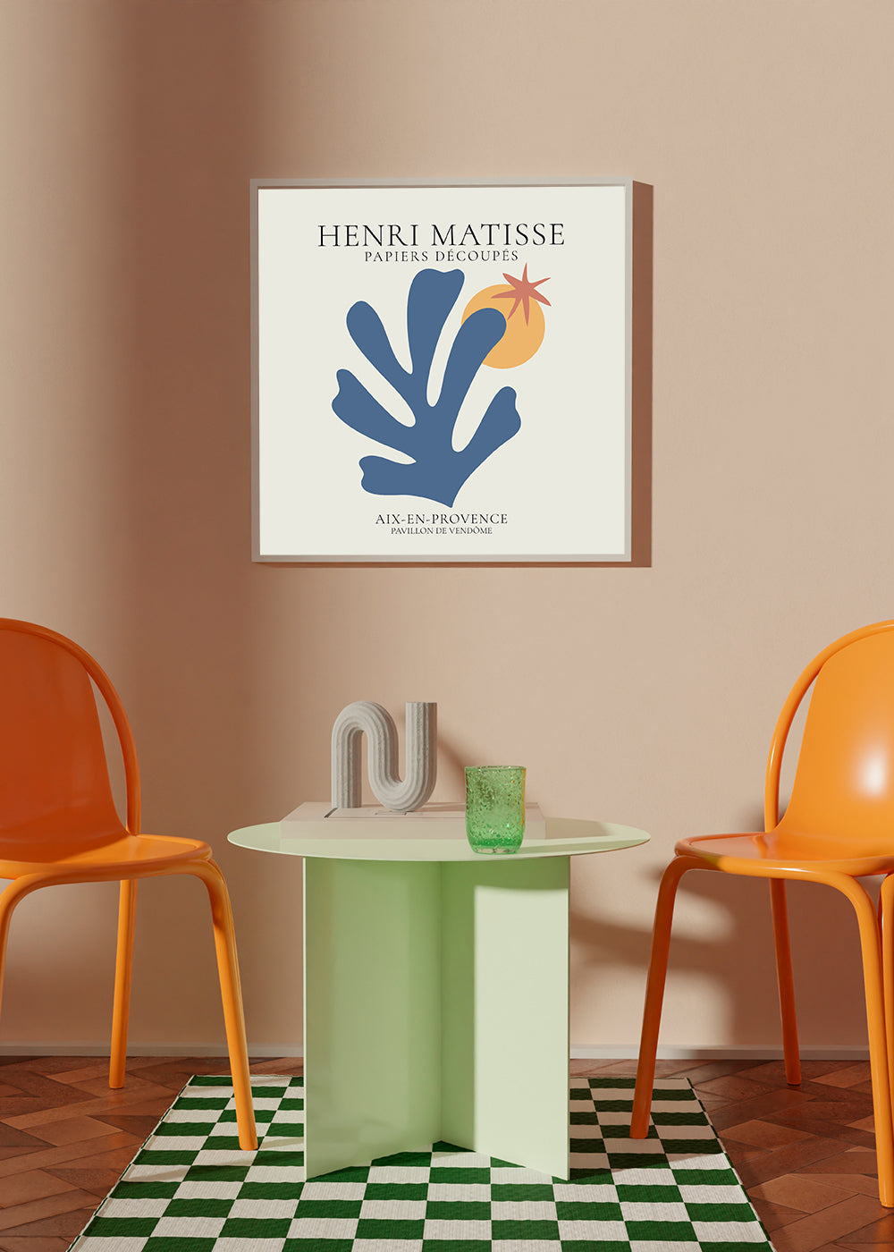 Henri Matisse aix en provence PAPIER DeCOUPe IV