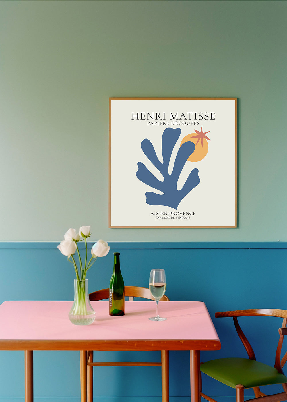 Henri Matisse aix en provence PAPIER DeCOUPe IV
