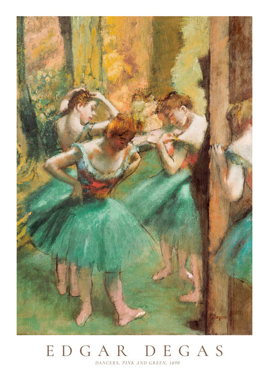 Edgar Degas DANCERS, PINK AND GREEN, 1890