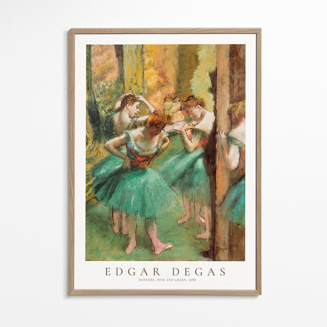 Edgar Degas DANCERS, PINK AND GREEN, 1890