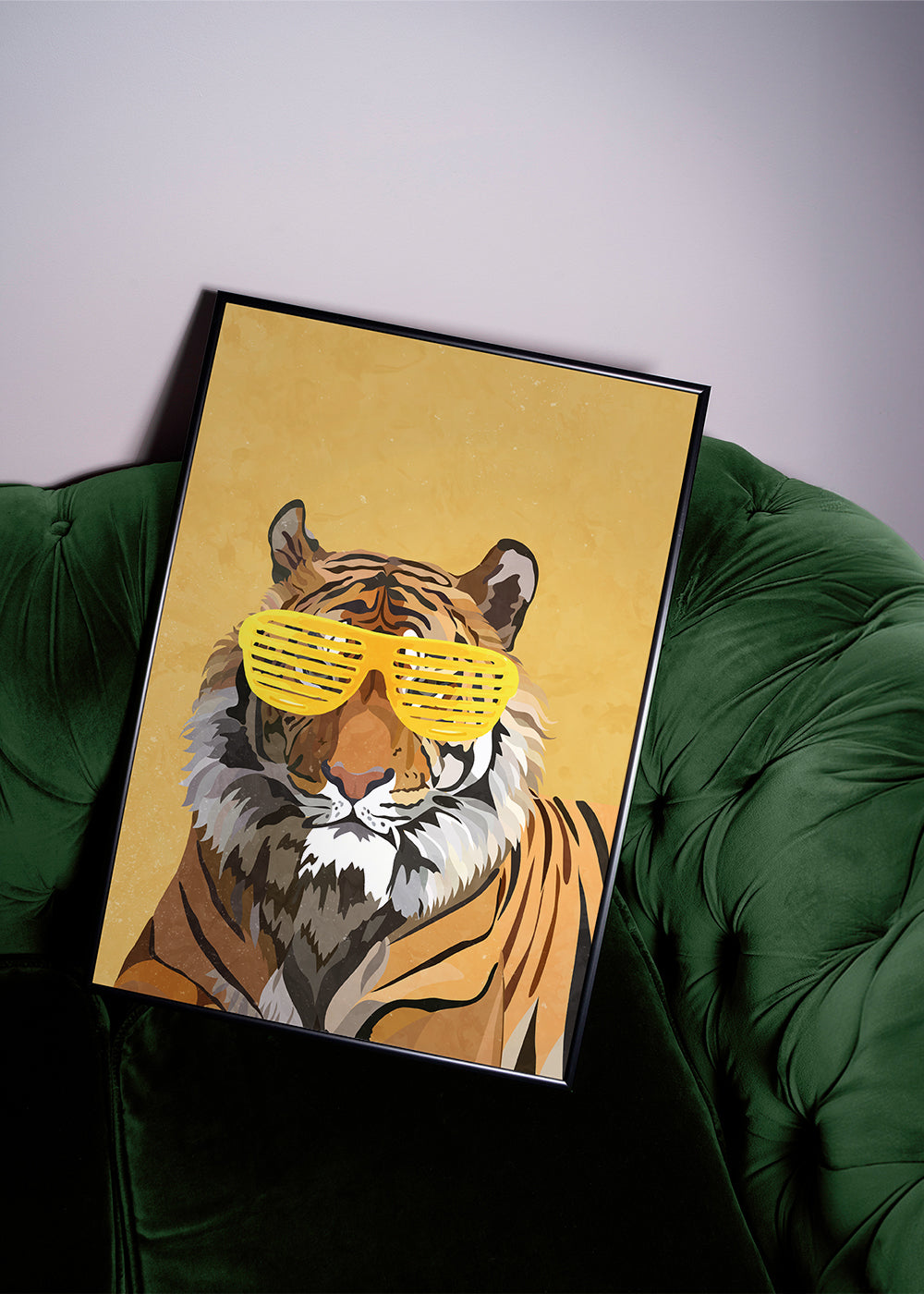 Hip hop tiger yellow