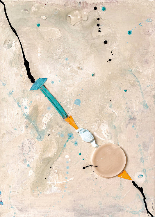 Abstract artwork Linea de Vida II_bf