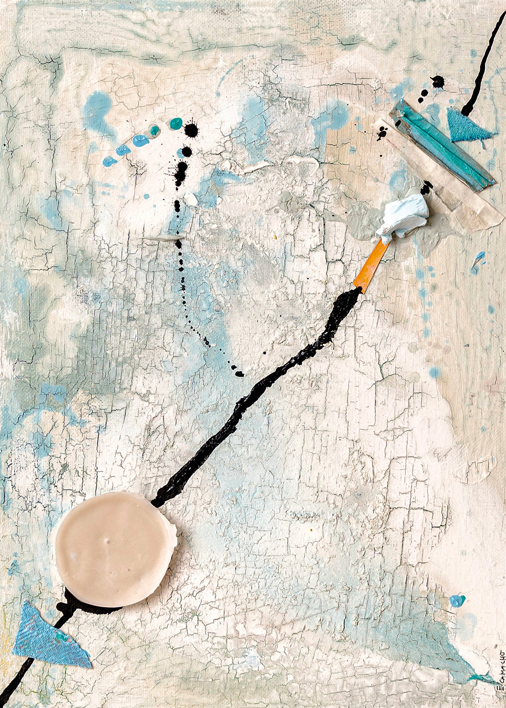 Abstract artwork Linea de Vida III_cap
