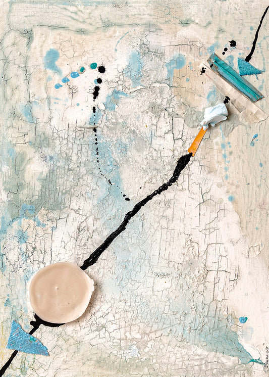 Abstract artwork Linea de Vida III_bf