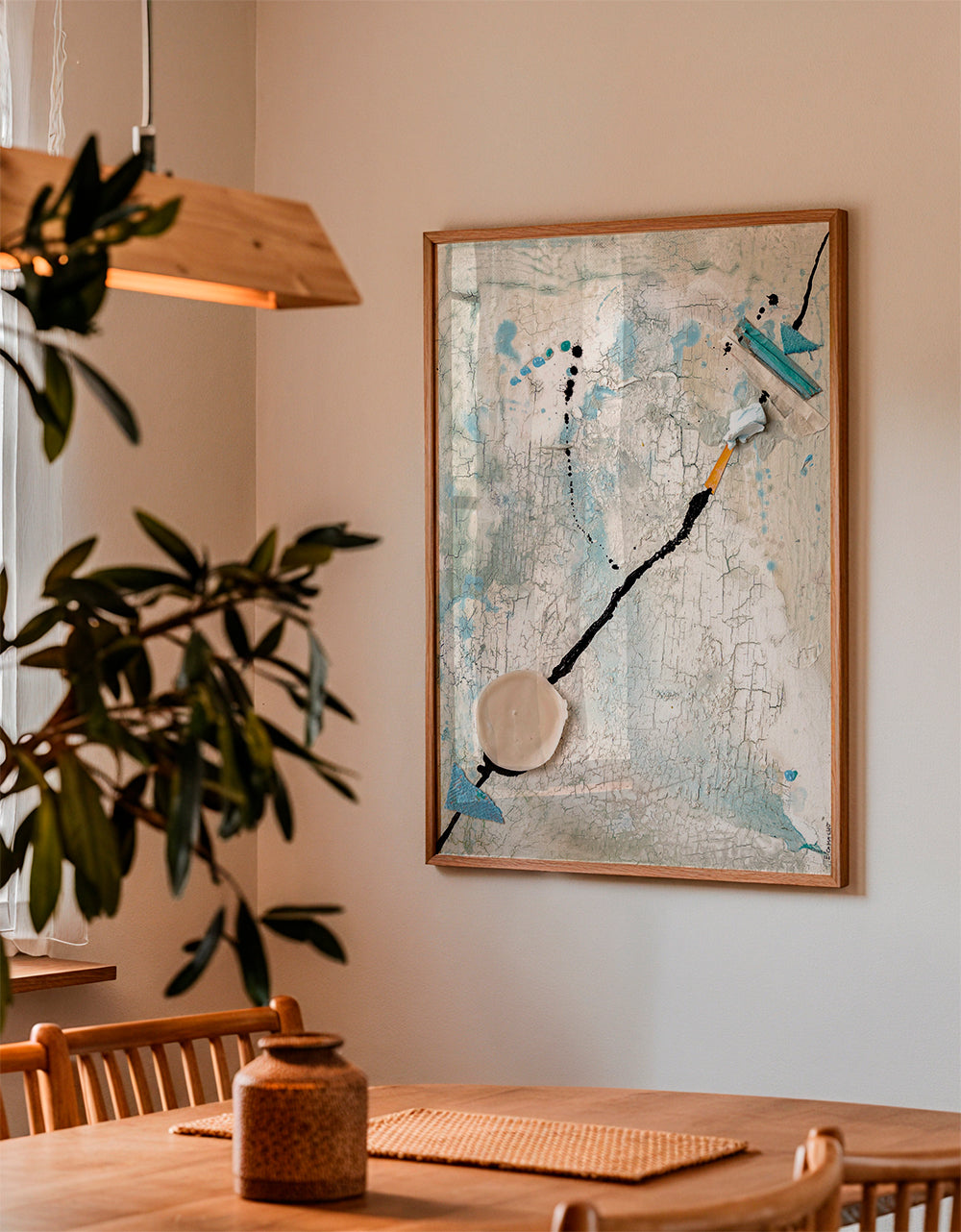Abstract artwork Linea de Vida III_product1