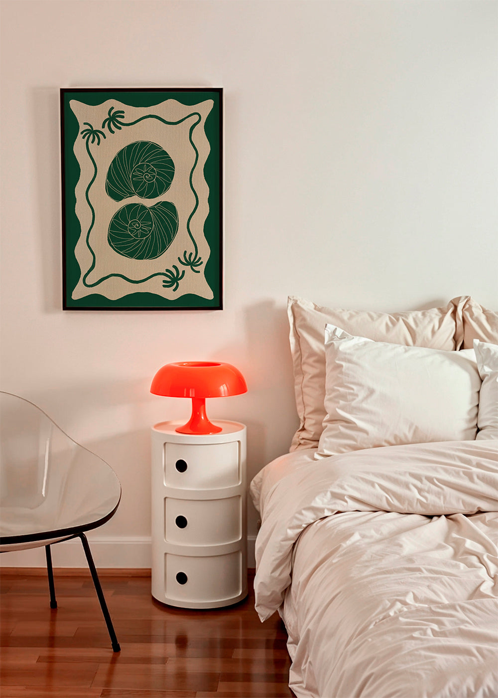 Illustration Green Seashell Stories_product1