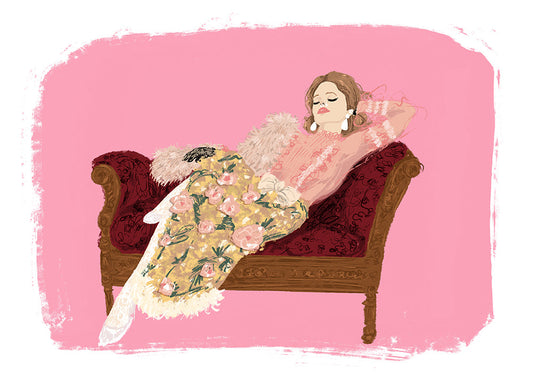 On the couch