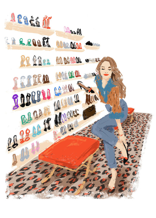 Illustration Shoes Shop_bf