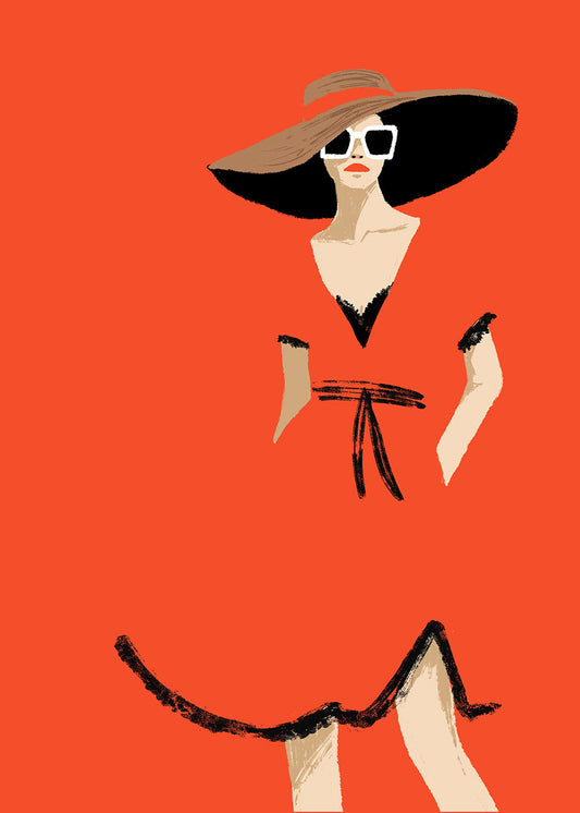 Illustration The dress_bf